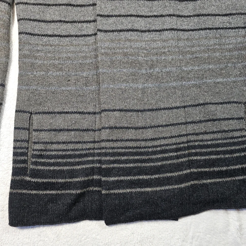 Vince Sophie Striped Cardigan Cashmere Wool Yak Alpaca Size S - Picture 4 of 13